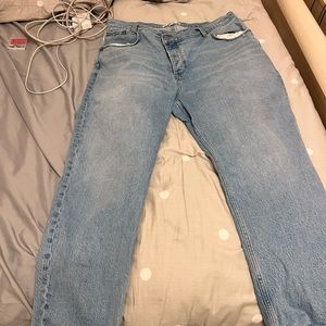 Abercrombie & Fitch Jeans crossover the dad high rise curve love